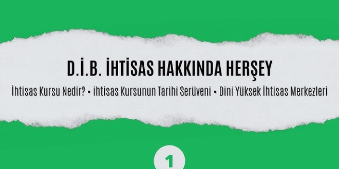 İHTİSASA HÜRMET DE ŞİRK MİDİR?