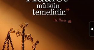 Adalet Mülkün Temelidir