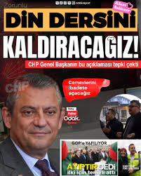 ZORUNLU DİNBİLGİSİ DERSLERİ VE ANAMUHALEFET