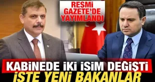 HER YENİ BAKAN’DA OLMAYAN OLACAK