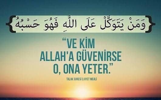 ALLAH’IN ŞAŞMAZ DÜZENİNE GÜVENMEK